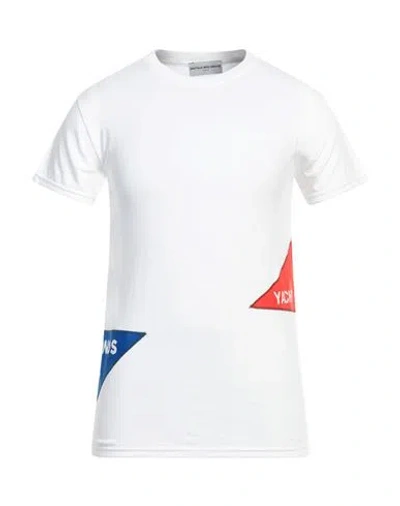 Bastille Man T-shirt White Size S Cotton