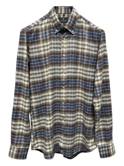 Bastoncino Buttoned Checked-pattern Shirt In Multi