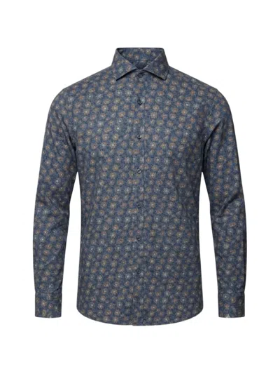 Bastoncino Floral-print Long-sleeve Shirt In Multi