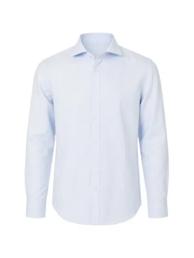 Bastoncino Long-sleeve Button-up Shirt In Blue