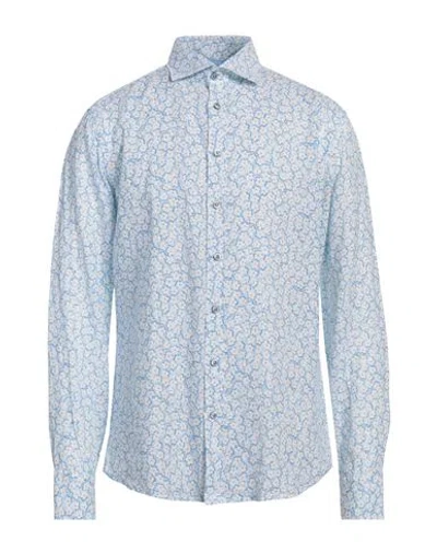 BASTONCINO BASTONCINO MAN SHIRT AZURE SIZE 16 ½ COTTON