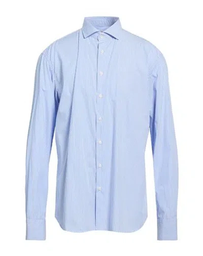 Bastoncino Man Shirt Light Blue Size 17 ½ Cotton