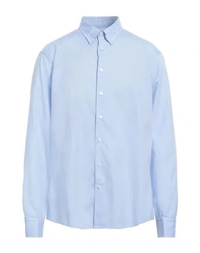 Bastoncino Man Shirt Sky Blue Size 17 ½ Cotton