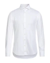 Bastoncino Man Shirt White Size 15 ¾ Cotton In White