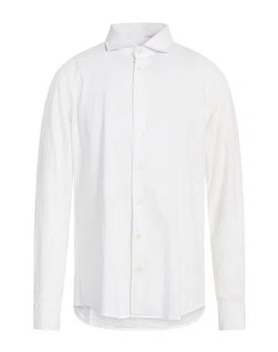 Bastoncino Man Shirt White Size 15 Cotton