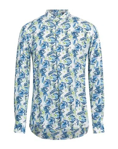 Bastoncino Man Shirt White Size 16 Viscose