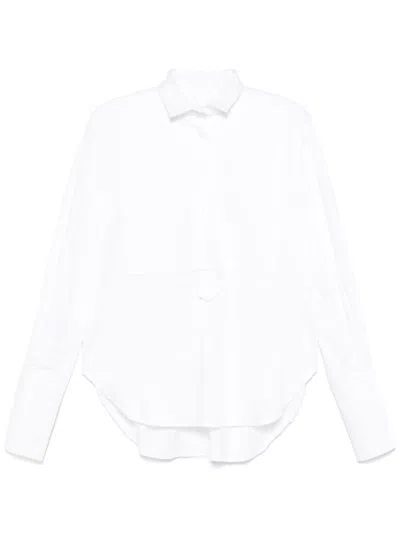 Batakovic Belgrade Bib-panel Blouse In White