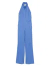 Batakovic Belgrade Herringbone Jumpsuit In Blue