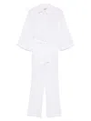 Batakovic Belgrade Linen Jumpsuit In White