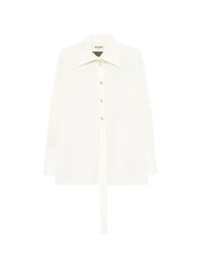 Batakovic Belgrade Long-sleeve Button Shirt In Neutral