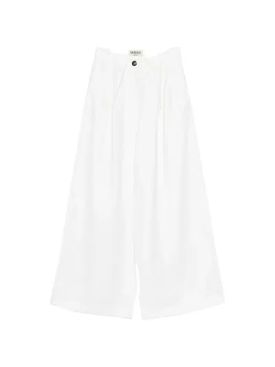 Batakovic Belgrade Pleated Trousers In White