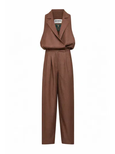 Batakovic Belgrade Rasty Jumpsuit In Brown