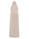 Batakovic Belgrade Sharlot Maxi Dress In Neutrals
