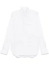 Batakovic Belgrade Stand-up Collar Shirt In White