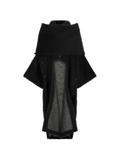 Batakovic Belgrade Wide-sleeve Coat In Black