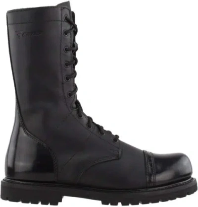 Pre-owned Bates Men's 11" Paratrooper Side Zip Boot In Black