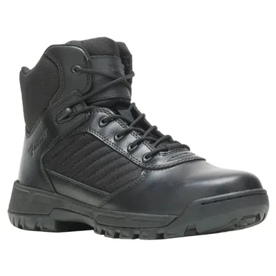 BATES MEN'S BATES TACTICAL SPORT 2 MID BLACK LEATHER COMPOSITE TOE WORK BOOTS HAWK048