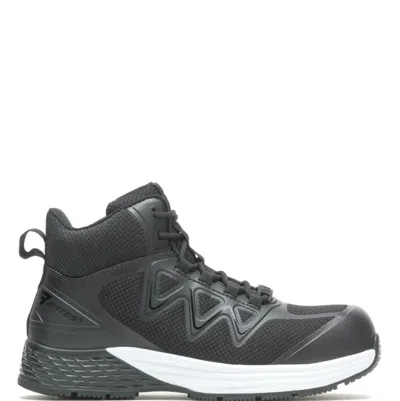 Bates Men's Rush Mid Work Composite Toe Boots In Black In Multi