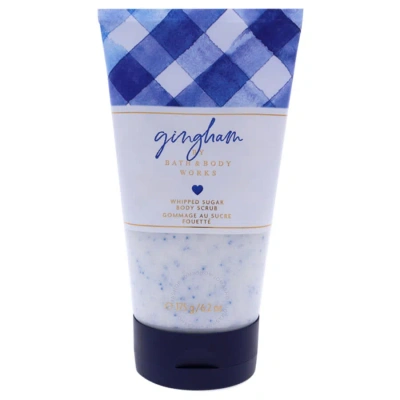 Bath And Body Works Gingham By  For Unisex - 6.2 oz Scrub In White