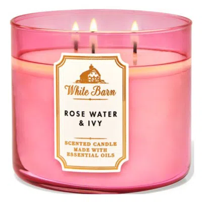Bath And Body Works Rose Water & Ivy 14.5 oz Scented Candle 667554294417 In Pattern