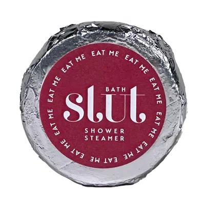 Bath Slut Aromatic Shower Steamers - Ten-pack - Eat Me- Vanilla In Gray
