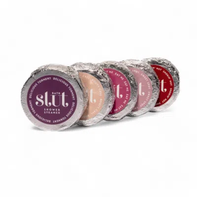 Bath Slut Aromatic Shower Steamers - Wet My Flower - Assorted Ten Pack In Multi