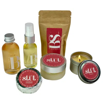 Bath Slut Eat Me Bath & Body Self-care Kit - Vanilla In Brown