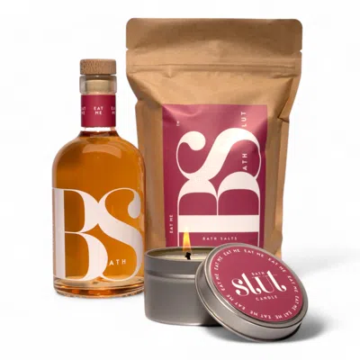 Bath Slut Ménage À Trois Sexy Self-care Bundle - Eat Me - Vanilla Bean