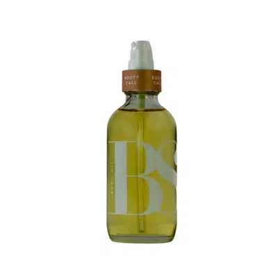 Bath Slut Neutrals Radian Glow Nourishing Body Oil - Booty Call - Grapefruit In Yellow