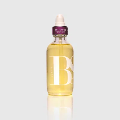 Bath Slut Pink / Purple Radian Glow Nourishing Body Oil - Delicious Torment - Nectarine