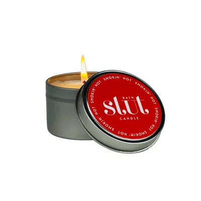 Bath Slut Red Smokin' Hot Soy Wax Candle - Jasmine