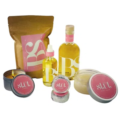 Bath Slut Rose Gold Sexy Self-care Bath & Body Collection - Flower Power - Anise In Multi