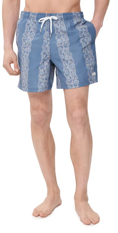 Bather Corel Fiesta Classic Swim Trunks 5.5 Coral Fiesta