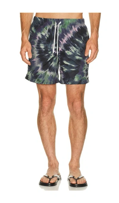 Bather Fig Swirl Swim Trunk In Purple