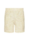 Bather Sand Wild Glyph Swim Trunks In Pattern