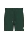Bather Swim Trunk In Solid Pine