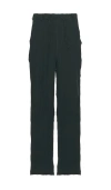 Bather Tiber Linen Leisure Pant In 그린