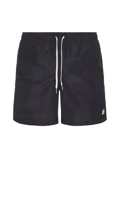 Bather Tonal Bandana Swim Trunks
