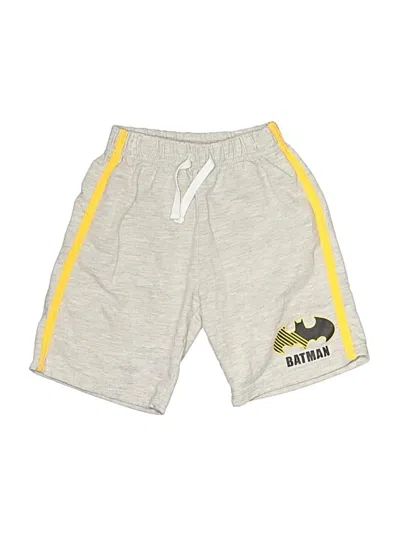 Pre-owned Batman Kids' Athletic Shorts In Gray
