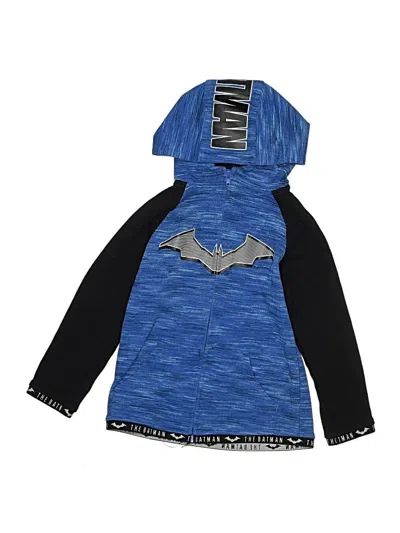 Pre-owned Batman Kids' Raincoat In Blue