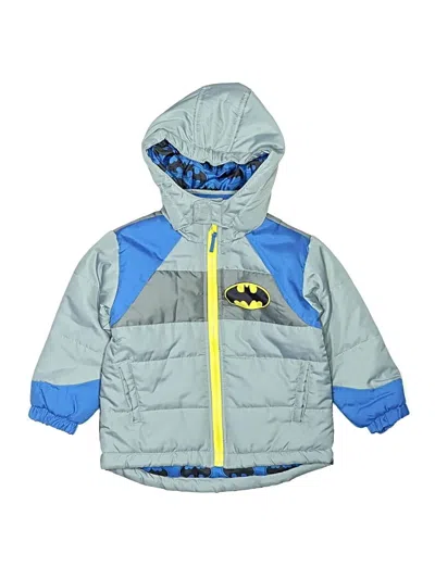 Pre-owned Batman Kids' Snow Jacket In Blue