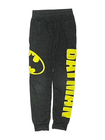 Pre-owned Batman Kids' Sweatpants In Gray