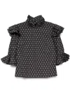 Batsheva Antoinette Blouse In Black