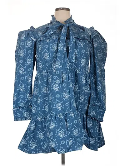 Pre-owned Batsheva Casual Dress In Blue