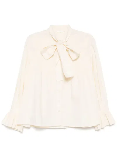 Batsheva Iris Blouse In White
