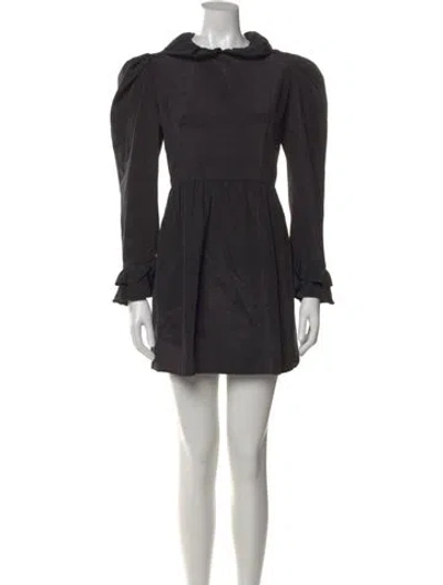 Pre-owned Batsheva Mini Dress In Black
