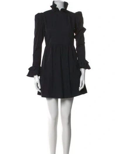 Pre-owned Batsheva Mini Dress In Black