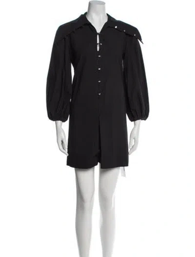 Pre-owned Batsheva Mini Dress In Blue