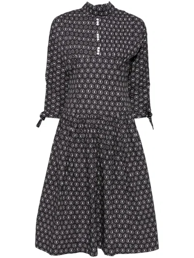 Batsheva Sofie Dress In Black