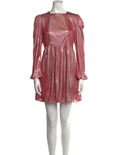 Pre-owned Batsheva Square Neckline Mini Dress